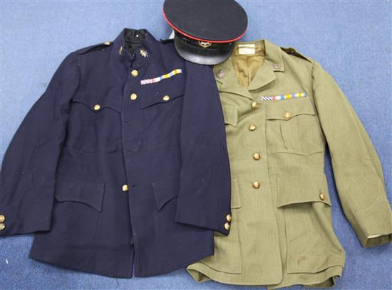 A WWI British military uniform,